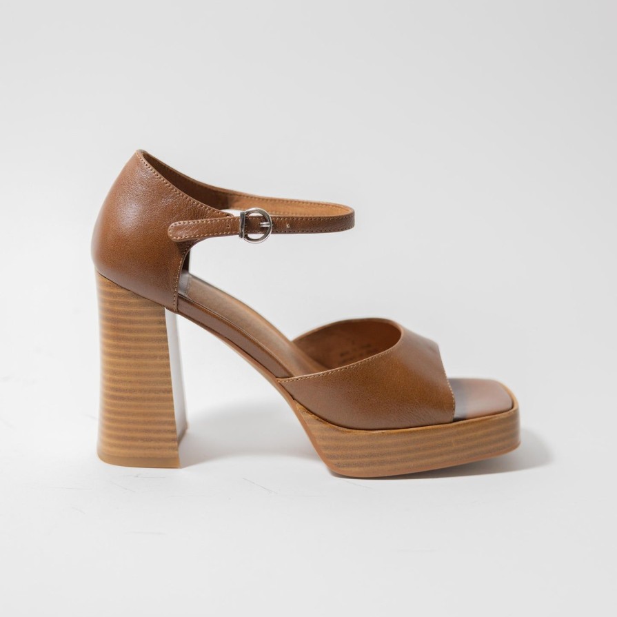 Women JEFFREY CAMPBELL | Jeffrey Campbell Modernist - Hh Pltfm Tan