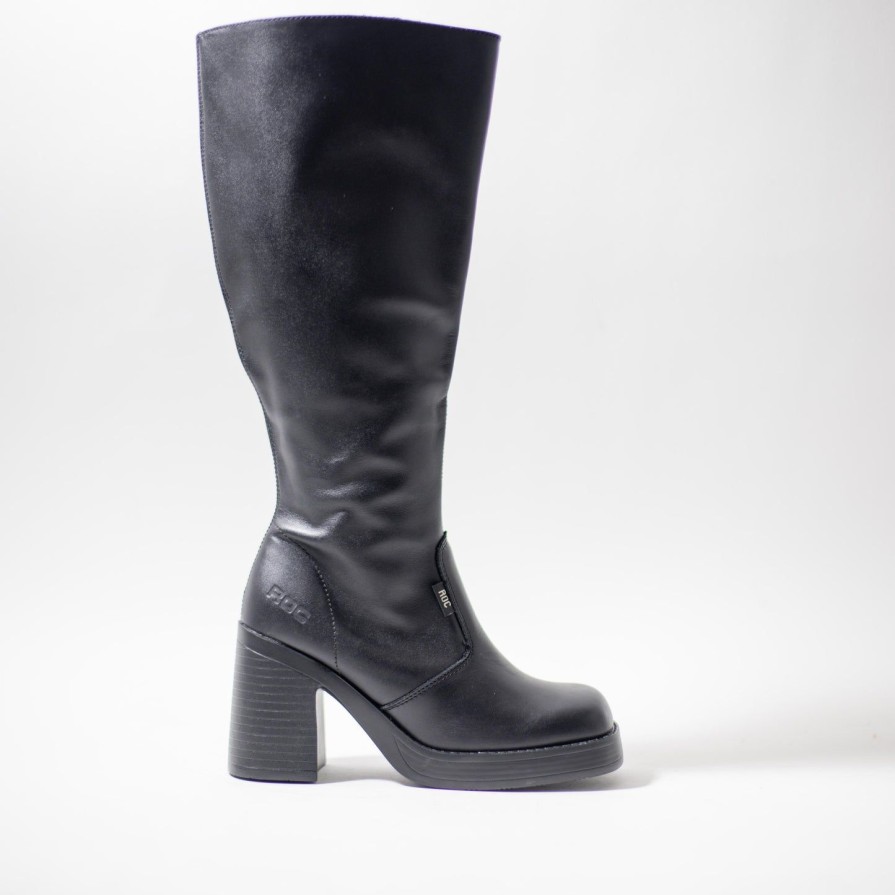 Women ROC | Roc Idaho Wide Calf Tall Boots Black