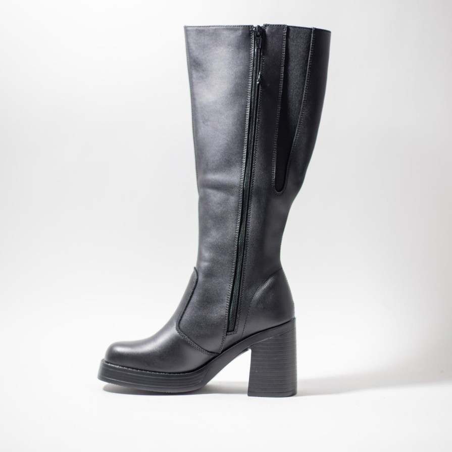 Women ROC | Roc Idaho Wide Calf Tall Boots Black