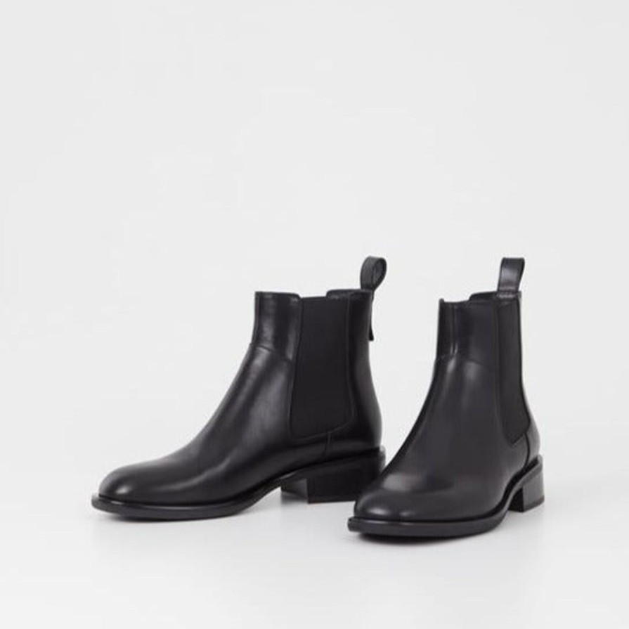 Women VAGABOND SHOEMAKERS | Vagabond Sheila Chelsea Boots Blk