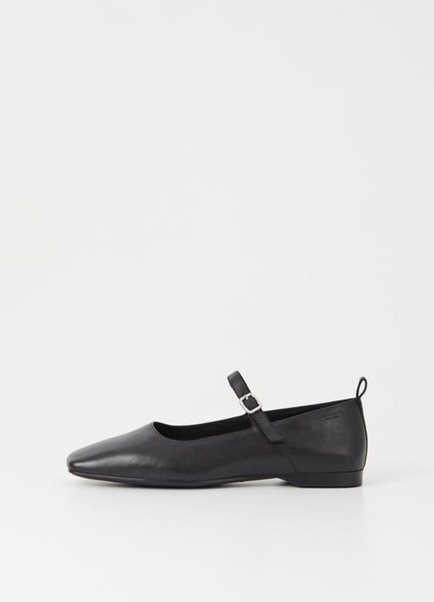 Women VAGABOND SHOEMAKERS | Vagabond Delia Flats Mj-Blk