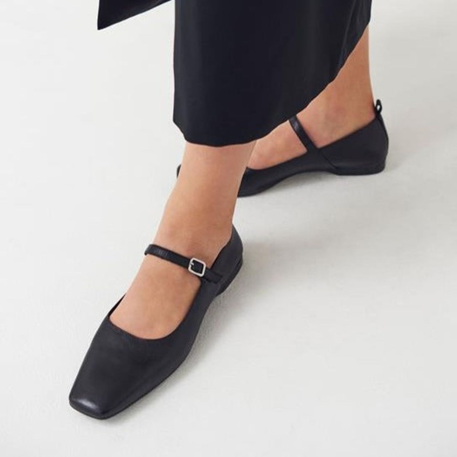 Women VAGABOND SHOEMAKERS | Vagabond Delia Flats Mj-Blk