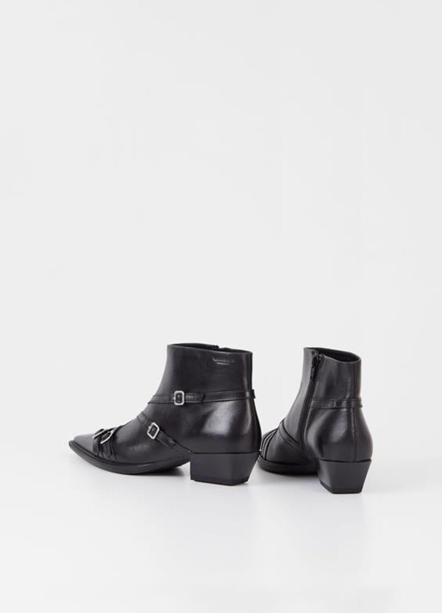 Women VAGABOND SHOEMAKERS | Vagabond Cassie Bootie Buckle Black