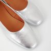 Women VAGABOND SHOEMAKERS | Vagabond Jolin Plain Flats In Silver