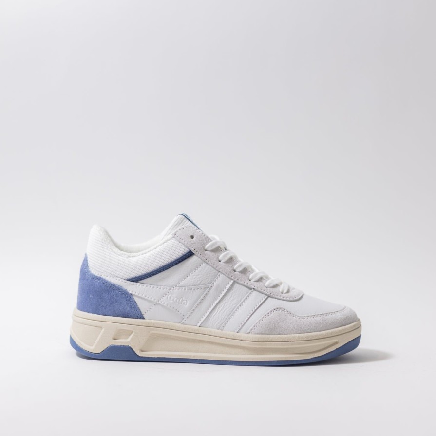 Women GOLA | Gola Swerve Women'S Sneakers Wht/Wht/Moon