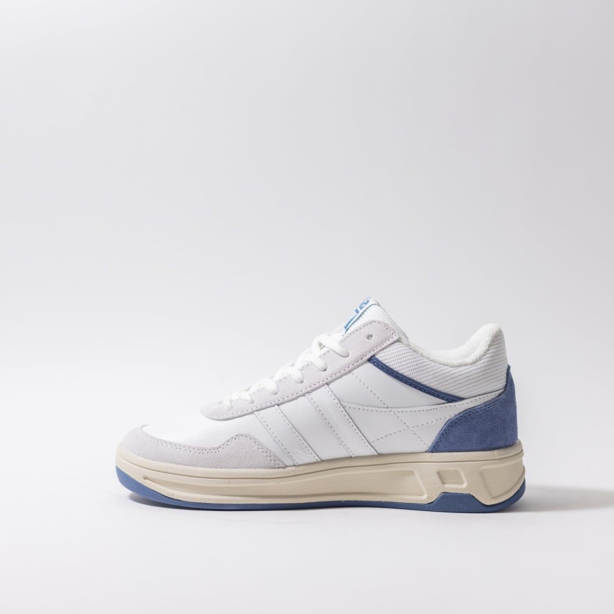 Women GOLA | Gola Swerve Women'S Sneakers Wht/Wht/Moon