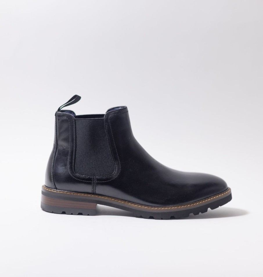 Men Florsheim Shoes | Florsheim Renegade Chelsea Boots In Black