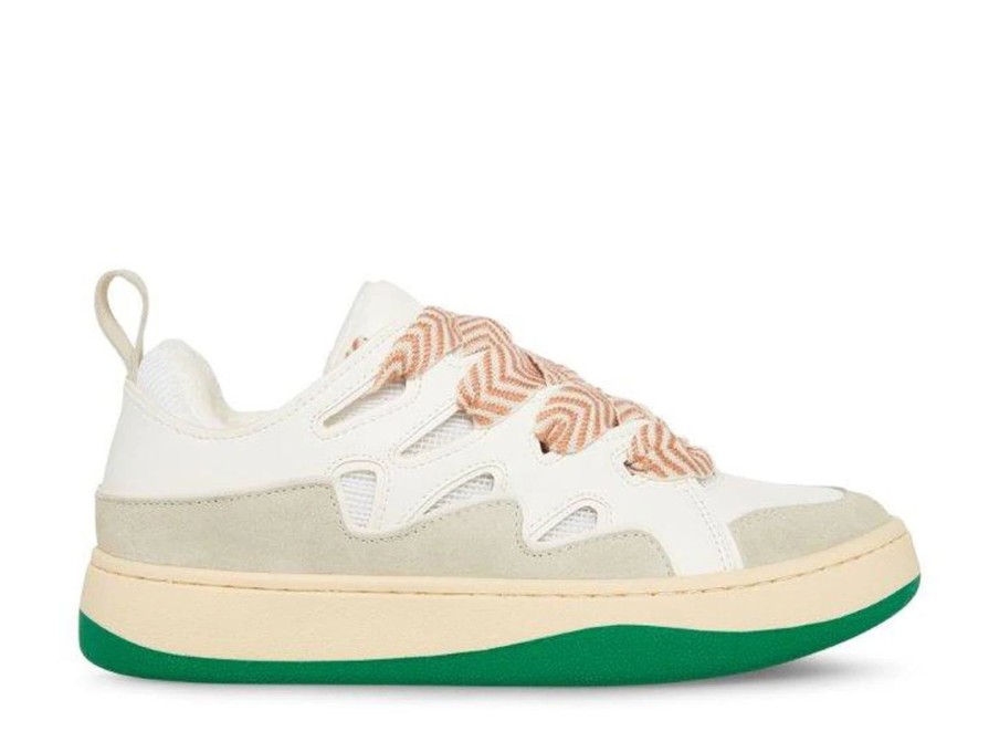 Women STEVE MADDEN | Steve Madden Roaring Sneakers White/Green