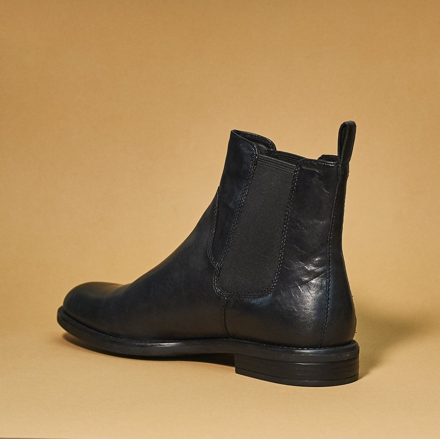 Women VAGABOND SHOEMAKERS | Vagabond Amina Chelsea Boot Black