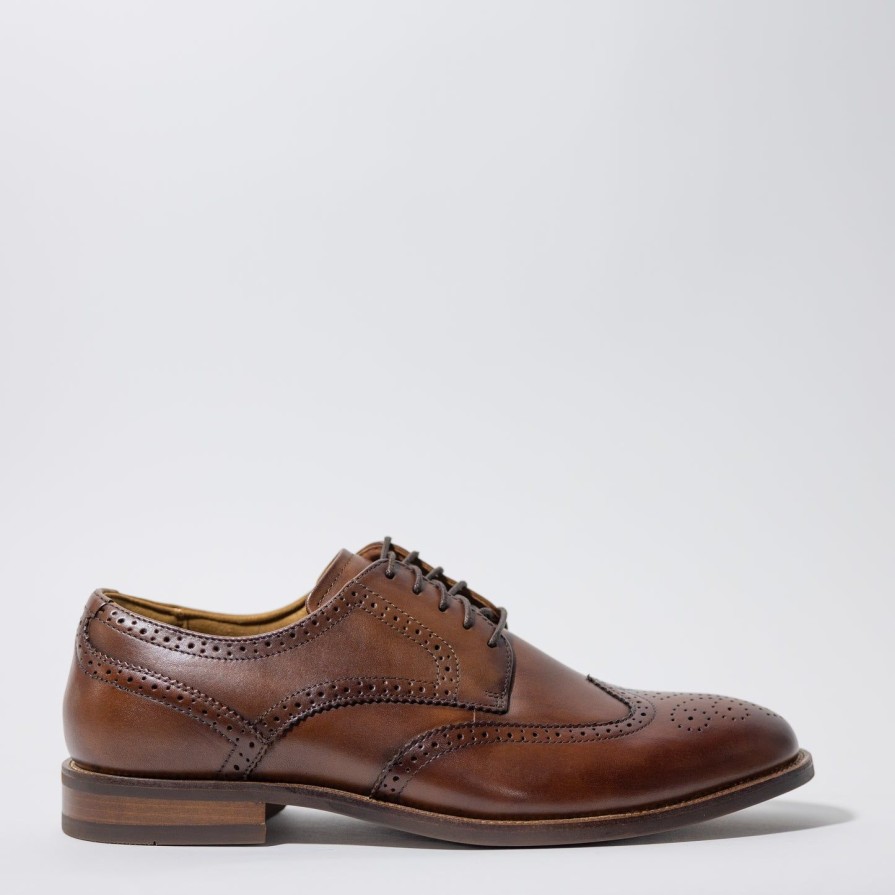 Men Florsheim Shoes | Florsheim Rucci Wingtip Nac Cog