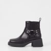 Women VAGABOND SHOEMAKERS | Vagabond Dorah Moto Ankle Boots Black