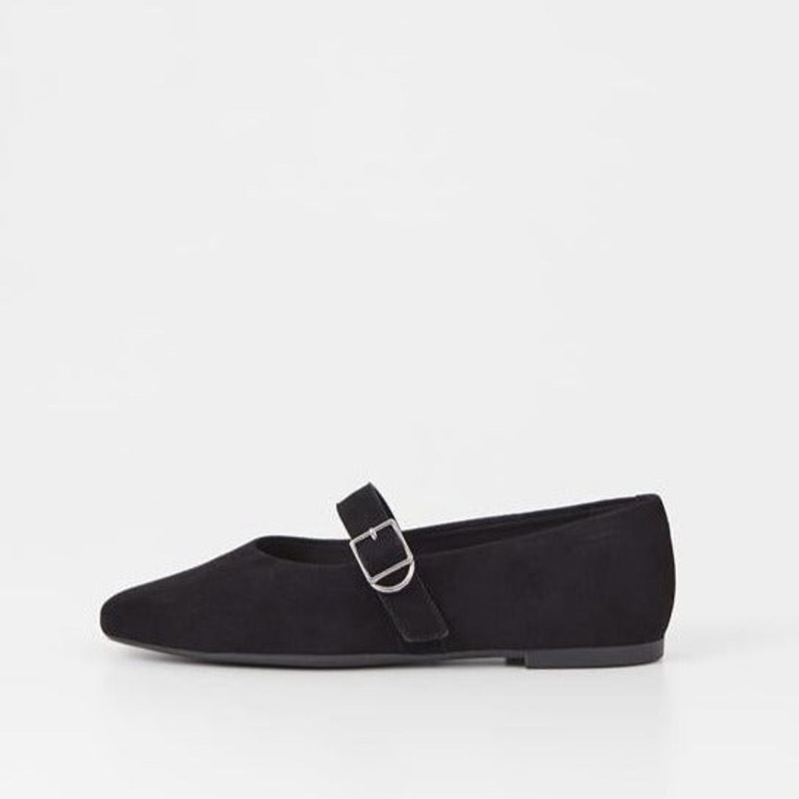 Women VAGABOND SHOEMAKERS | Vagabond Jolin Mj Flats Blk