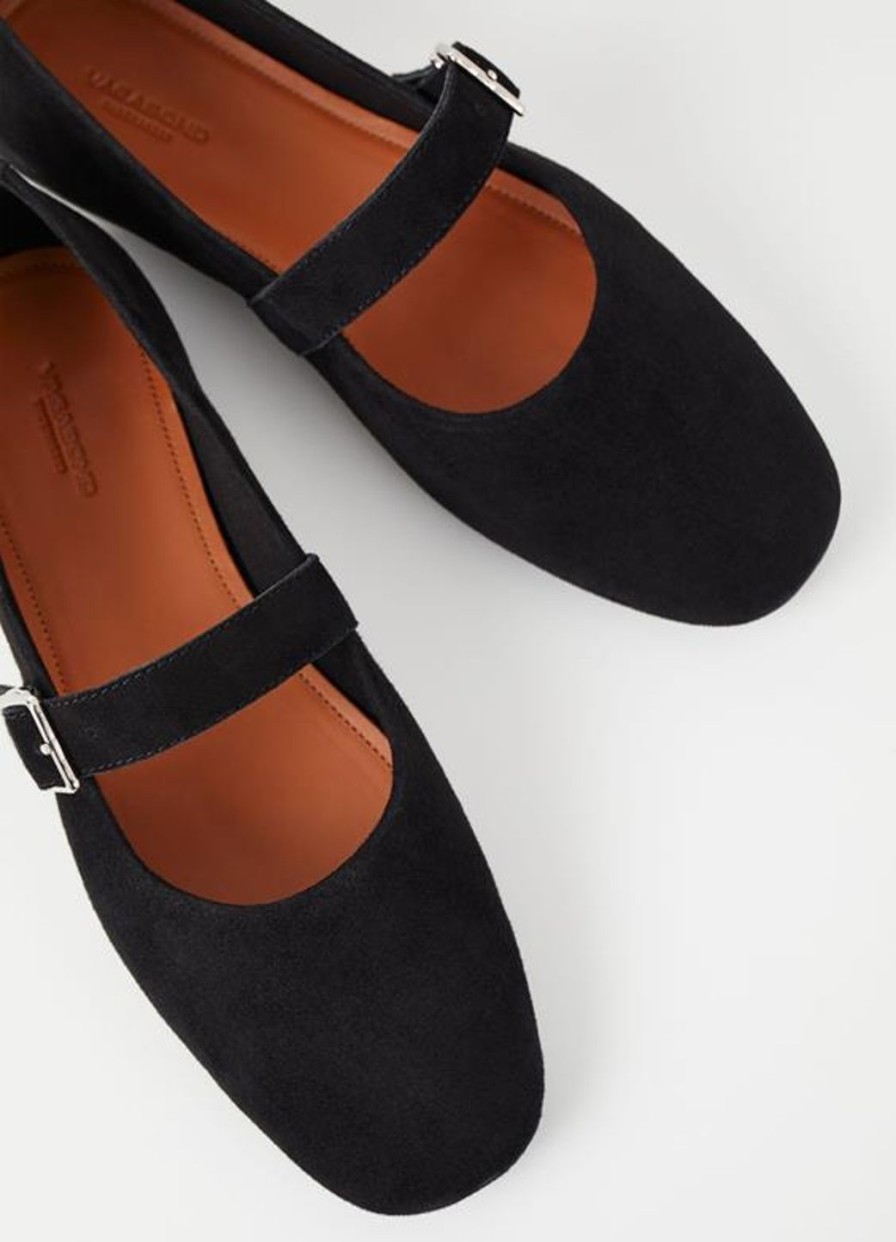 Women VAGABOND SHOEMAKERS | Vagabond Jolin Mj Flats Blk