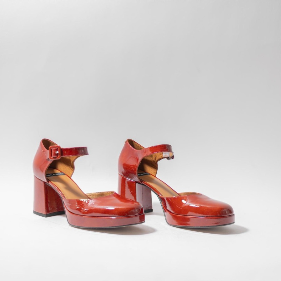 Women ANGEL ALACRON | Angel Alacron Platform Mary Janes