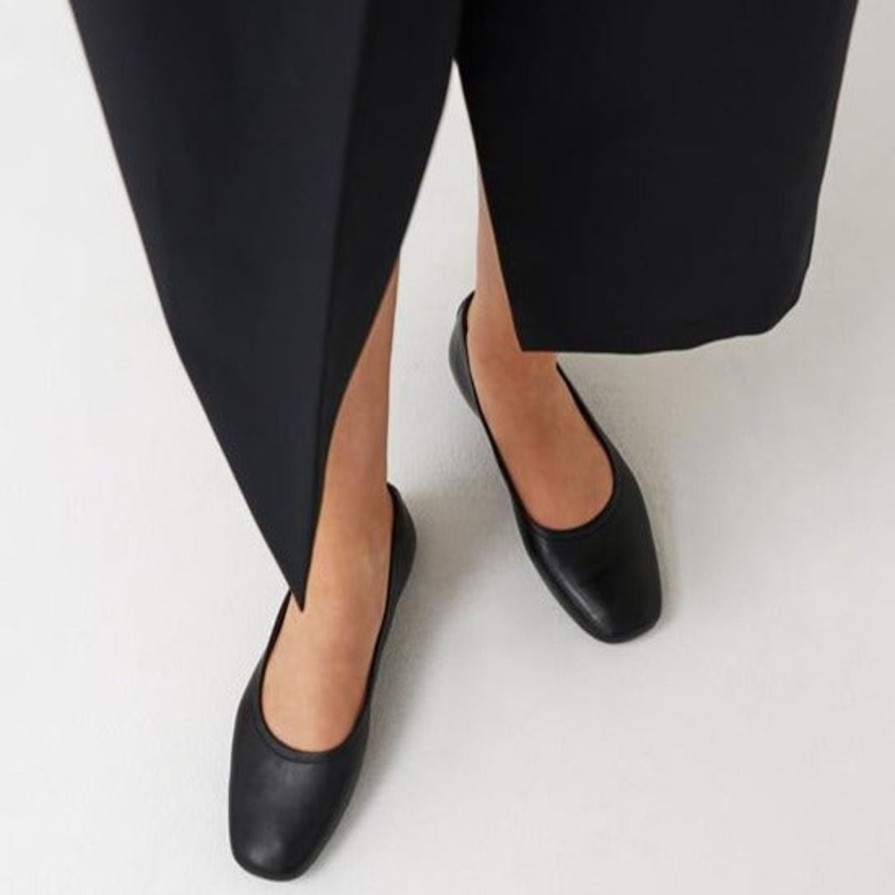 Women VAGABOND SHOEMAKERS | Vagabond Jolin Plain Flat - Black