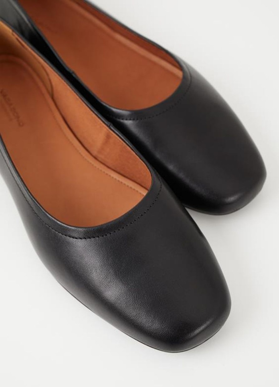 Women VAGABOND SHOEMAKERS | Vagabond Jolin Plain Flat - Black