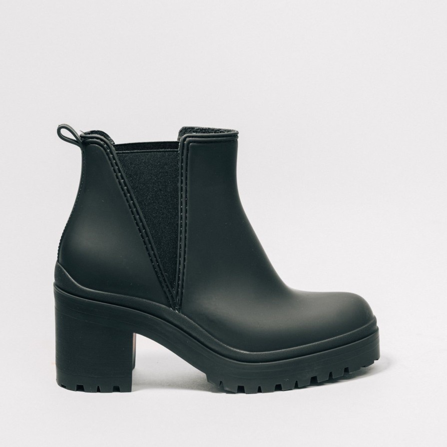 Women JEFFREY CAMPBELL | Jeffrey Campbell Raining - Mh Ankle Boot Blk