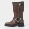 Women VAGABOND SHOEMAKERS | Vagabond Eyra Moto Boot Mud