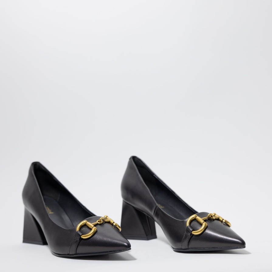 Women JEFFREY CAMPBELL | Jeffrey Campbell Happy Hour - Mh Pump Blk