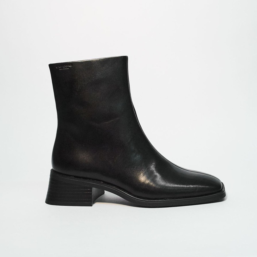 Women VAGABOND SHOEMAKERS | Vagabond Blanca Ankle Boot Blk