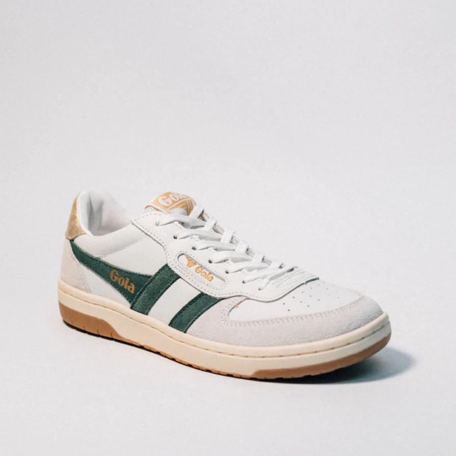 Women GOLA | Gola Hawk Men'S /Wht/Gold Green