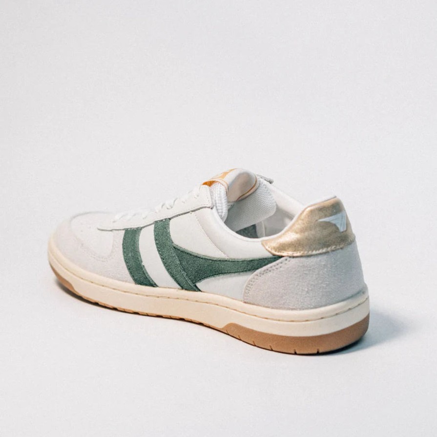 Women GOLA | Gola Hawk Men'S /Wht/Gold Green