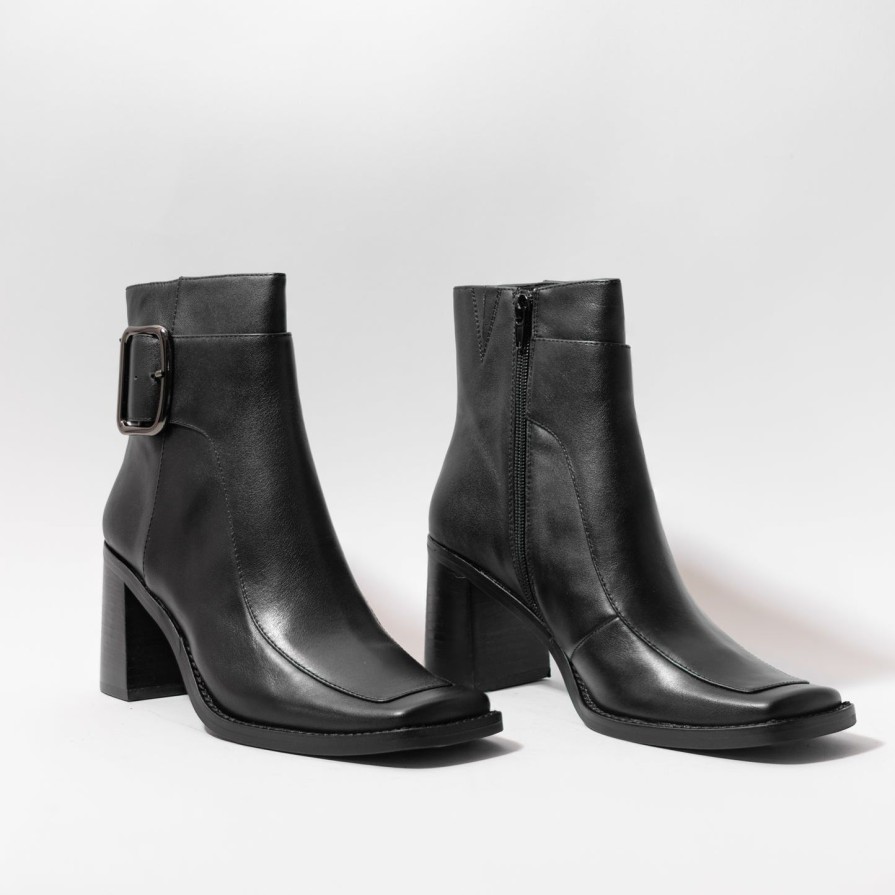 Women JEFFREY CAMPBELL | Jeffrey Campbell Echoes - Mh Ankle Boot Black