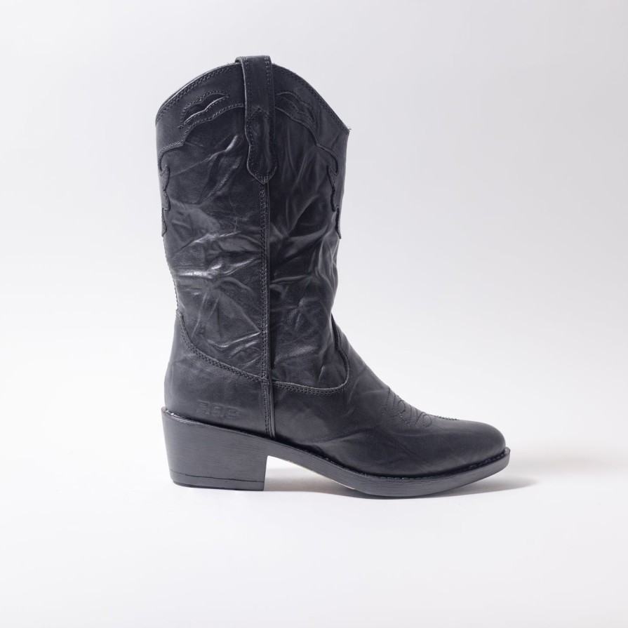 Women ROC | Roc Australia Vintage Leather Indio Cowboy Boots