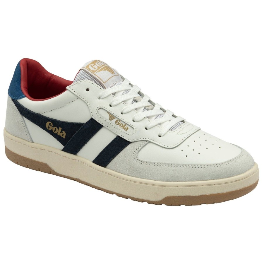 Men GOLA | Gola Hawk Men'S White/Navy/ Blue Marine