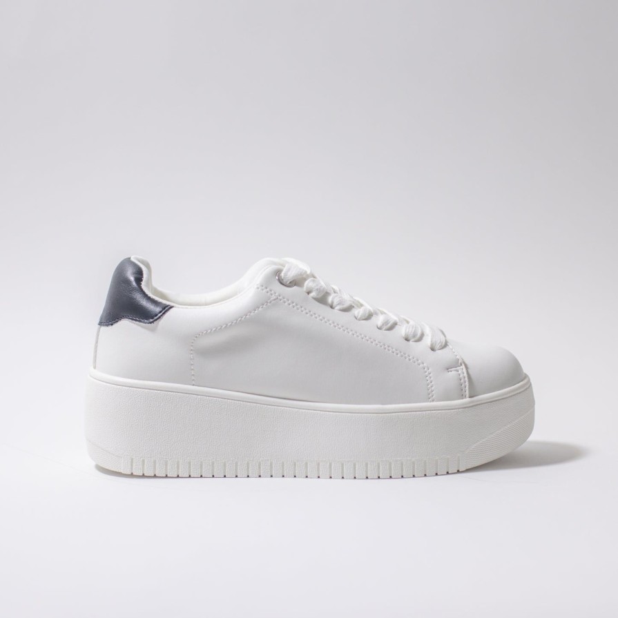 Women STEVE MADDEN | Steve Madden Rockaway Sneaker White