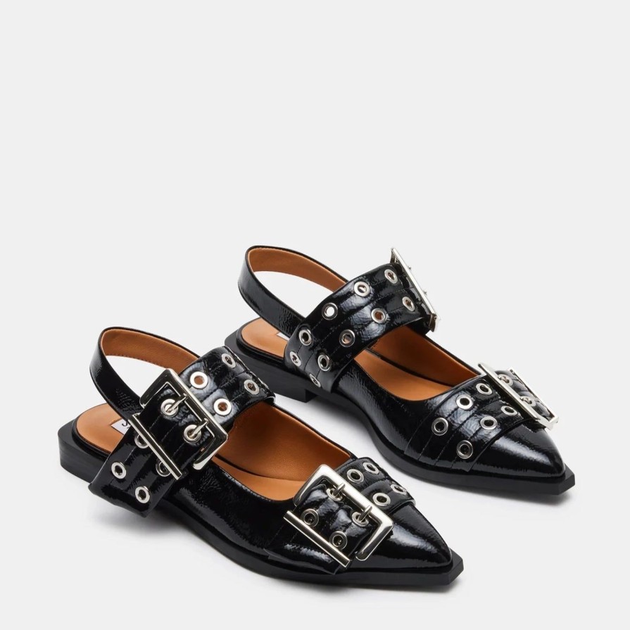 Women STEVE MADDEN | Steve Madden Graya Flats -Black