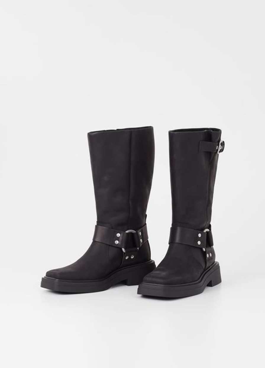 Women VAGABOND SHOEMAKERS | Vagabond Eyra Moto Boot Black