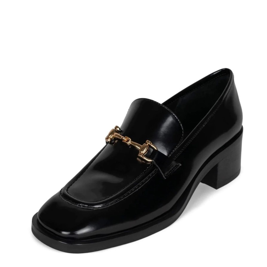 Women JEFFREY CAMPBELL | Jeffrey Campbell Reid - Sh Bit Loafer Blk Box