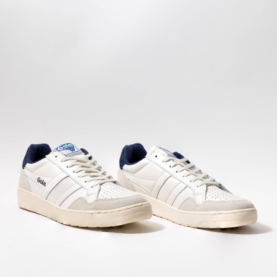 Men GOLA | Gola Men'S Eagle Sneakers Ow/Navy