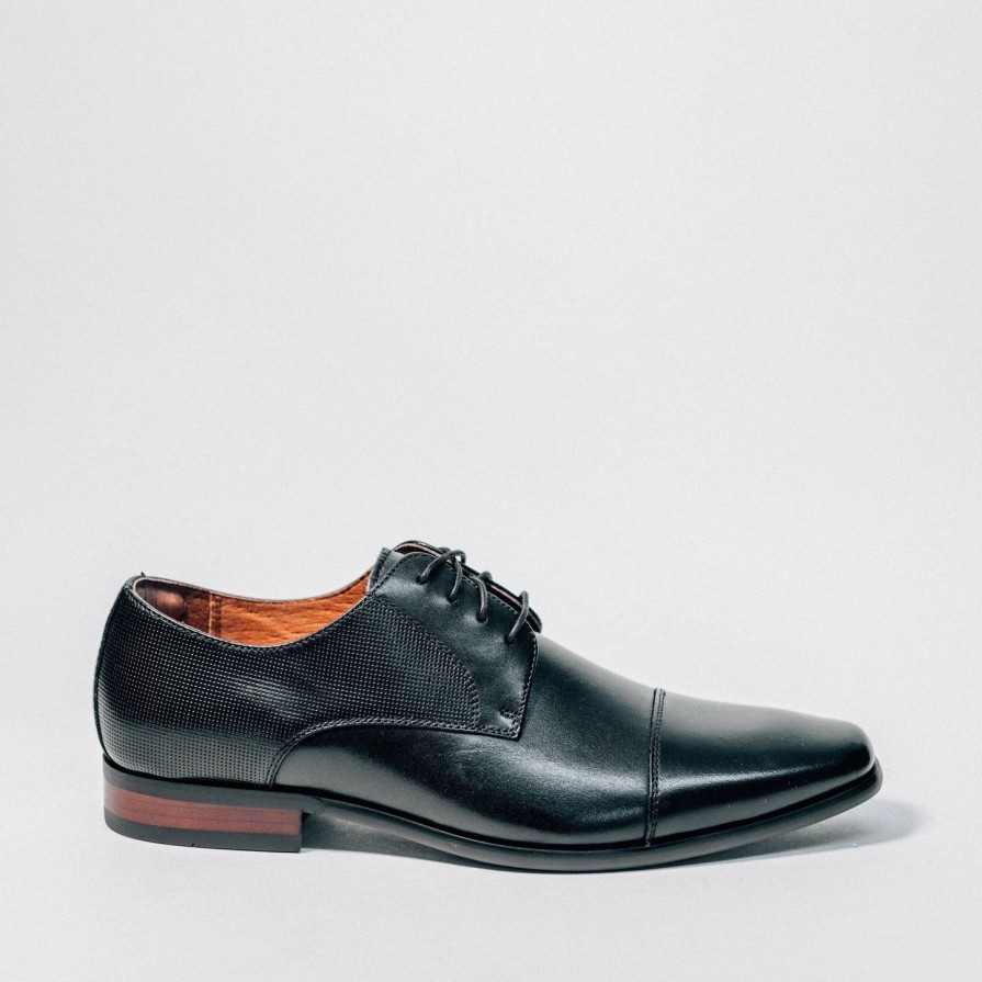 Men Florsheim Shoes | Florsheim Postino Cap Ox - Blk Black