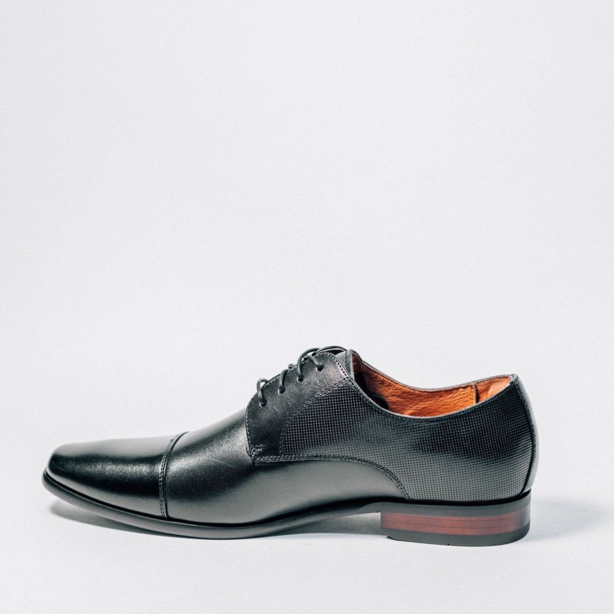 Men Florsheim Shoes | Florsheim Postino Cap Ox - Blk Black