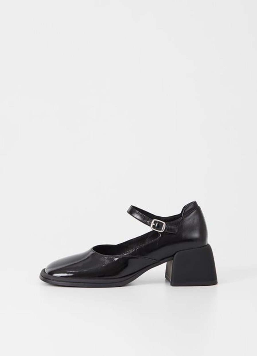 Women VAGABOND SHOEMAKERS | Vagabond Ansie Mj Patent Leather Dark Blue