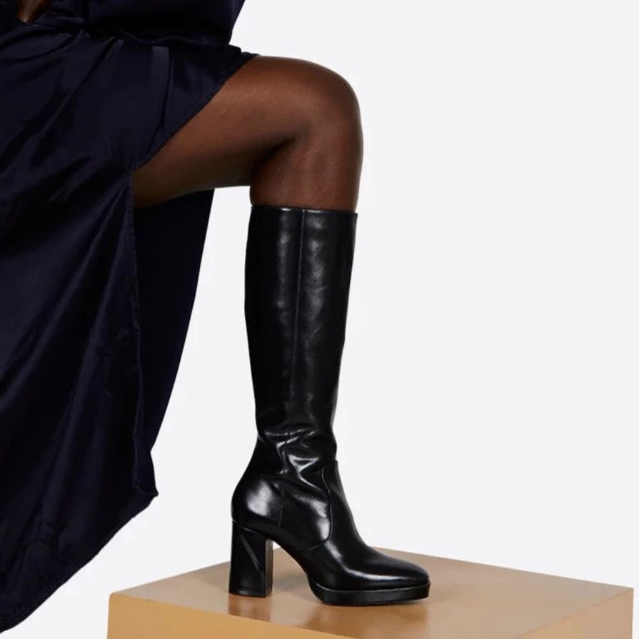 Women INTENTIONALLY BLANK | Ib Raquel Tall Boots Black